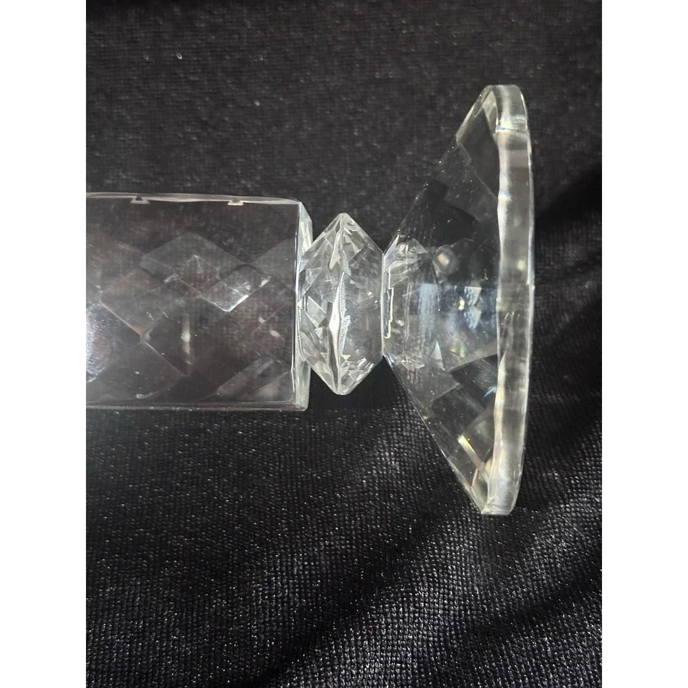 Lafayette Crystal candle holder‎ 10 1/2